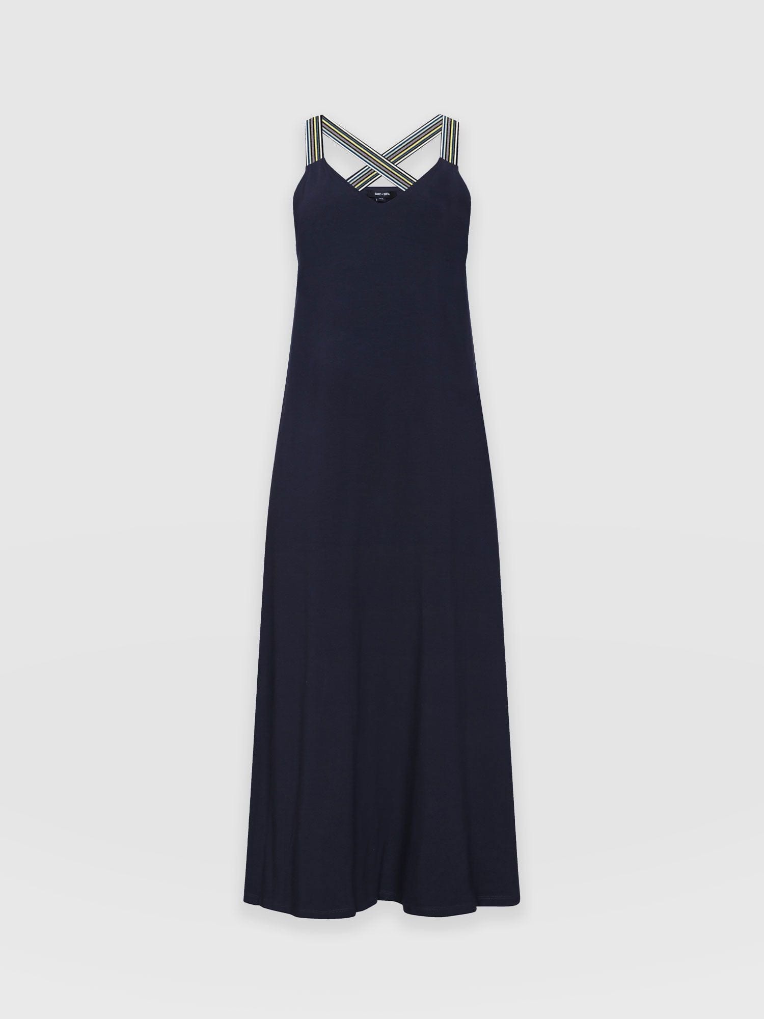 Sunset Dress Navy Rainbow - Women's Dresses | Saint + Sofia® EU